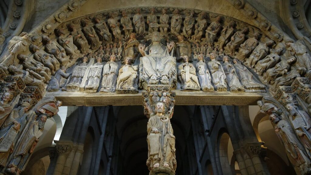 Impresionante visita virtual al Pórtico de la Gloria - Catedral de Santiago de Compostela 1