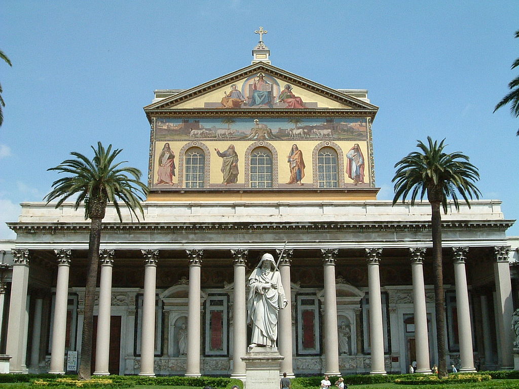 Basílica de San Pablo Extramuros en Roma