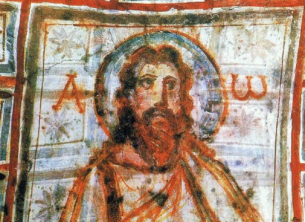 Jesús Catacumbas de Comodila Roma s._IV