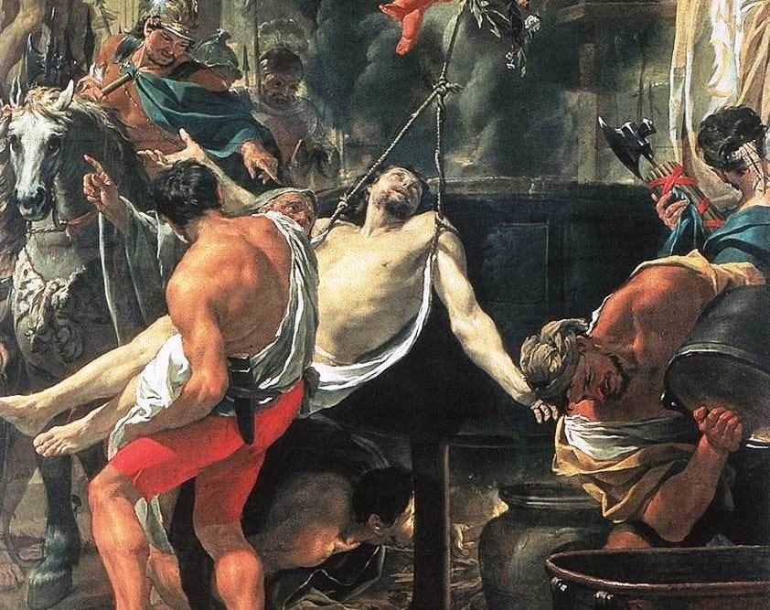 San Juan "Ante Portam Latinam", el martirio del apóstol