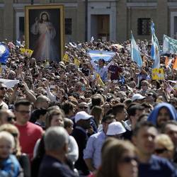 La multitud del Papa