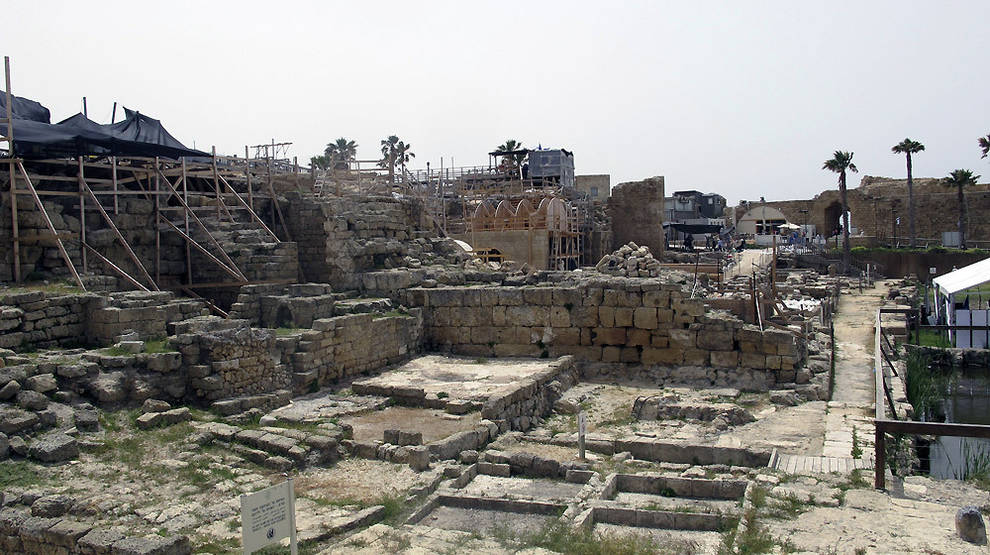 Resultado de imagen de cesarea templo herodes
