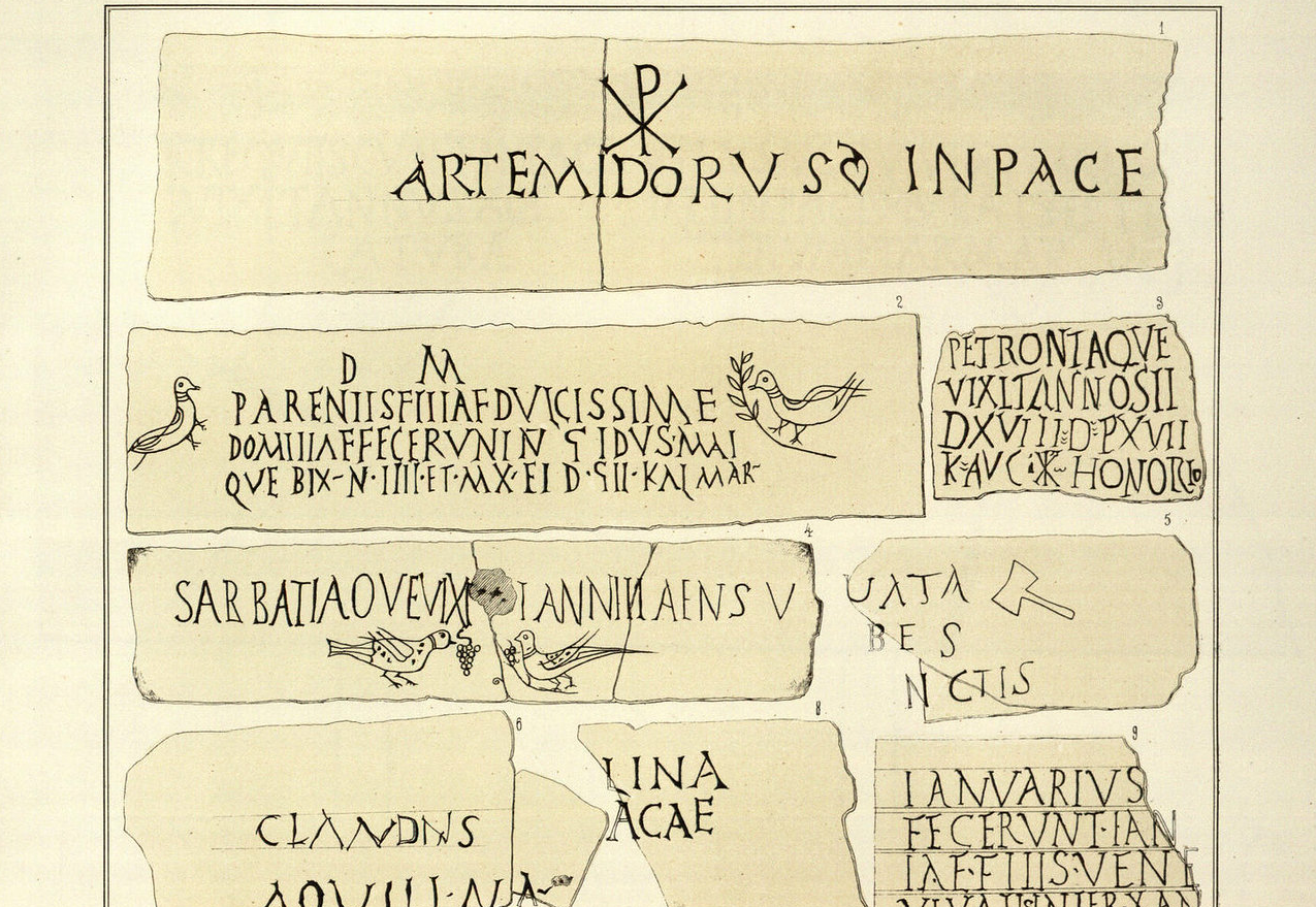 inscripciones catacumbas 2