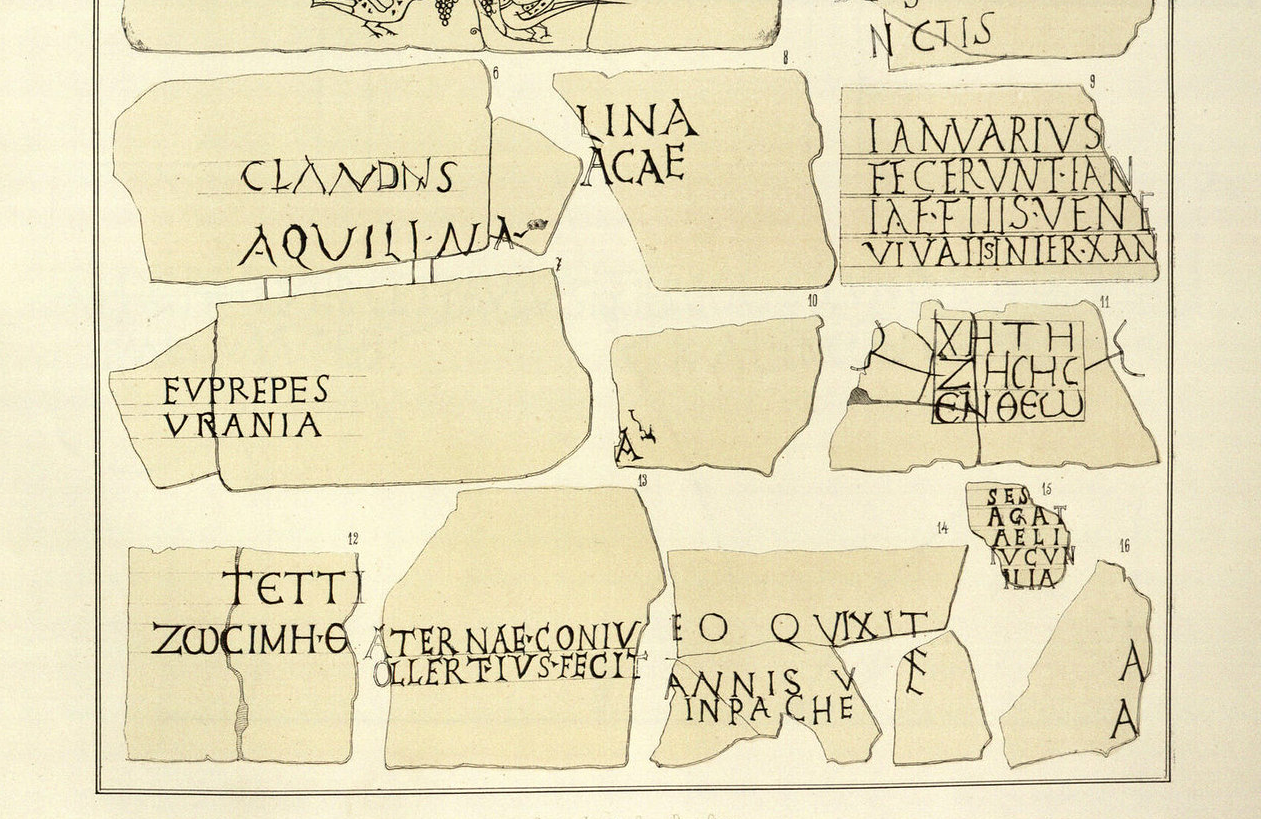 inscripciones catacumbas 3