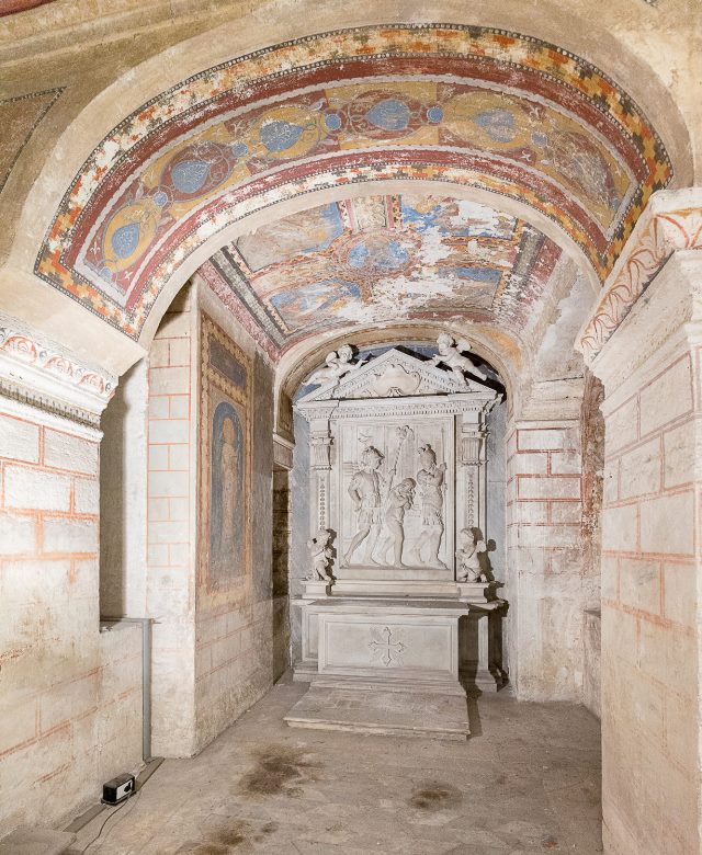 sant'agnese in agone cripta
