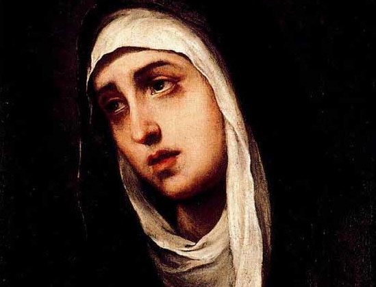 Virgen Dolorosa. Esteban Murillo.