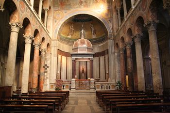 Basílica de santa Inés en la Via Nomentana