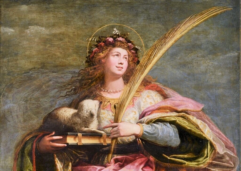Santa Inis Santa Inés de Roma, mártir adolescente - 21 enero - Primeros Cristianos
