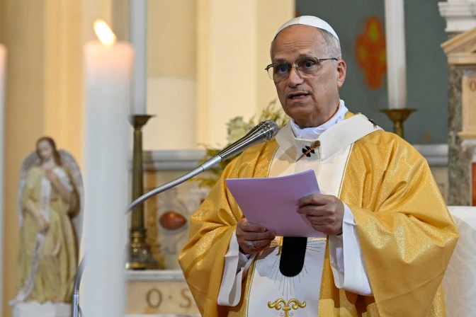 Leon XIV, basílica de san Agustín Argelia