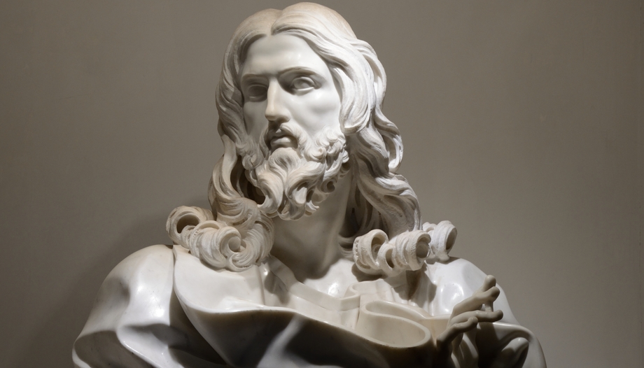 Escultura "Salvator Mundi" de Bernini