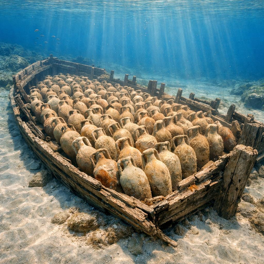 barco romano Mallorca